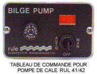 TABLEAU DE COMMANDE RULE41