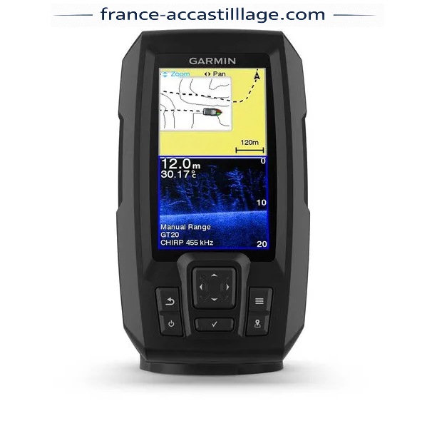 Sondeur Garmin STRIKER Plus 4cv Avec sonde GT20-TM