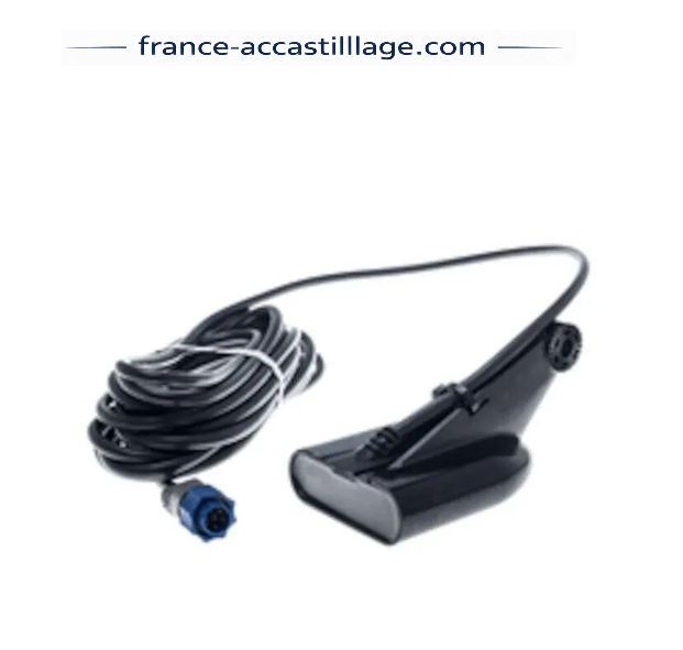 Sonde Lowrance Broadband et DownScan 50 kHz/200 kHz, montage sur tableau arrière