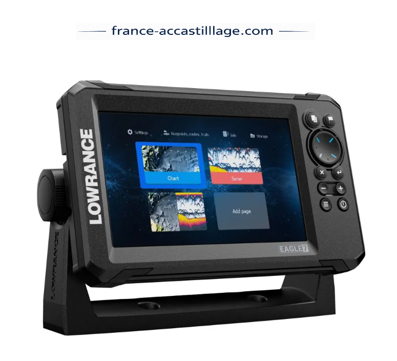 Combiné GPS/sondeur Lowrance Eagle 7 avec sonde SplitShot HD
