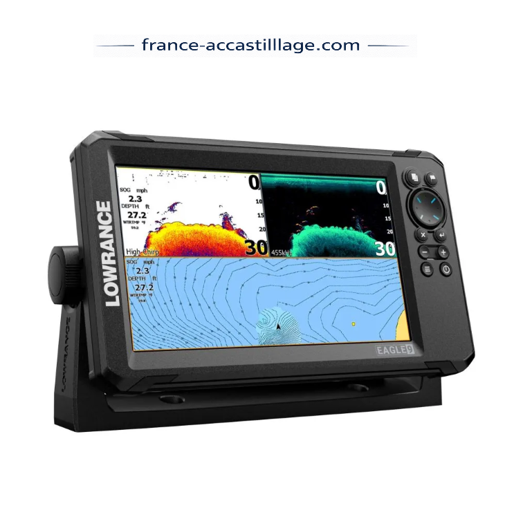 Combiné GPS/sondeur Lowrance Eagle 9 avec sonde TripleShot
