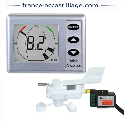 Pack Girouette NASA Anémomètre CRUISER WIND sans fil