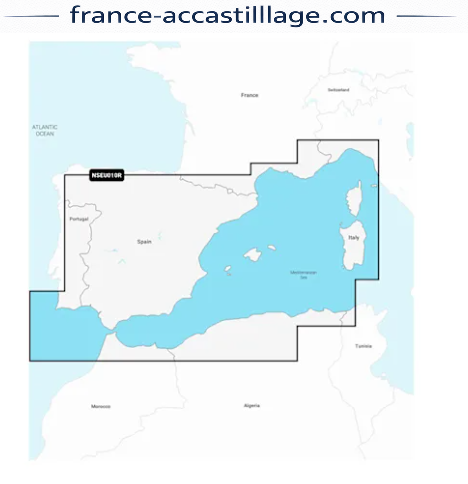 Cartes marines Espagne, Côte méditerranéenne