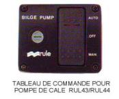 TABLEAU DE COMMANDE RULE 43/44