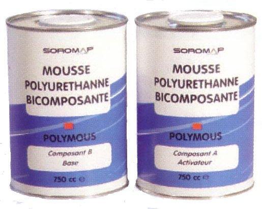 Polymouss bicomposante