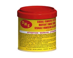 Fumig�ne orange flottant