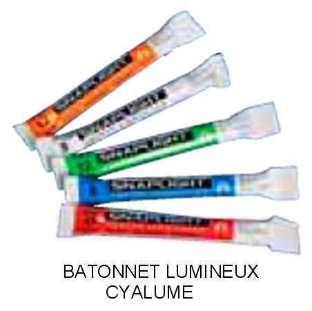 Batonnet luminescent cyalume