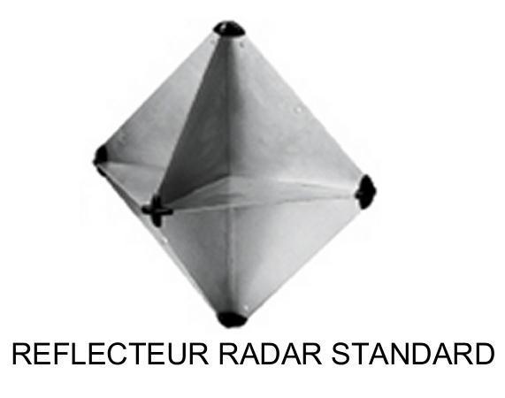 R�flecteur radar standard