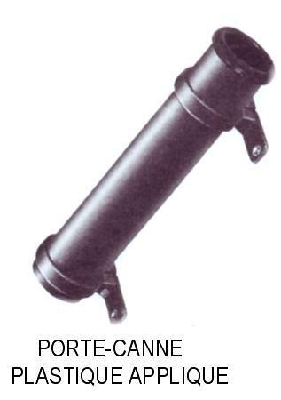 Porte-canne applique plastique