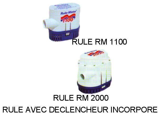 Pompes automatiques RULE-MATE
