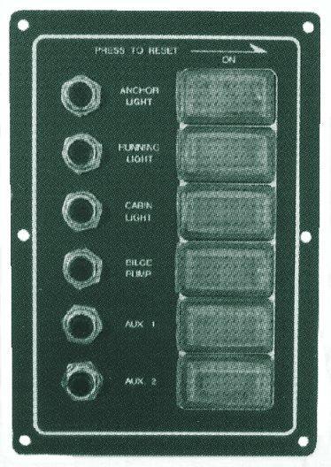 Tableau anodis� 6 interrupteurs