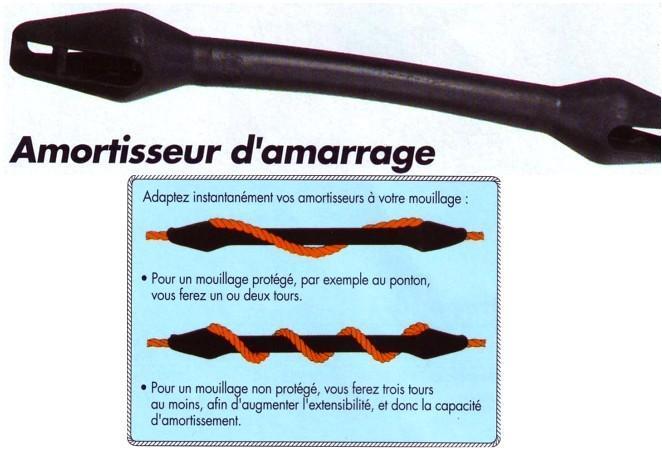 Amortisseur d'amarrage