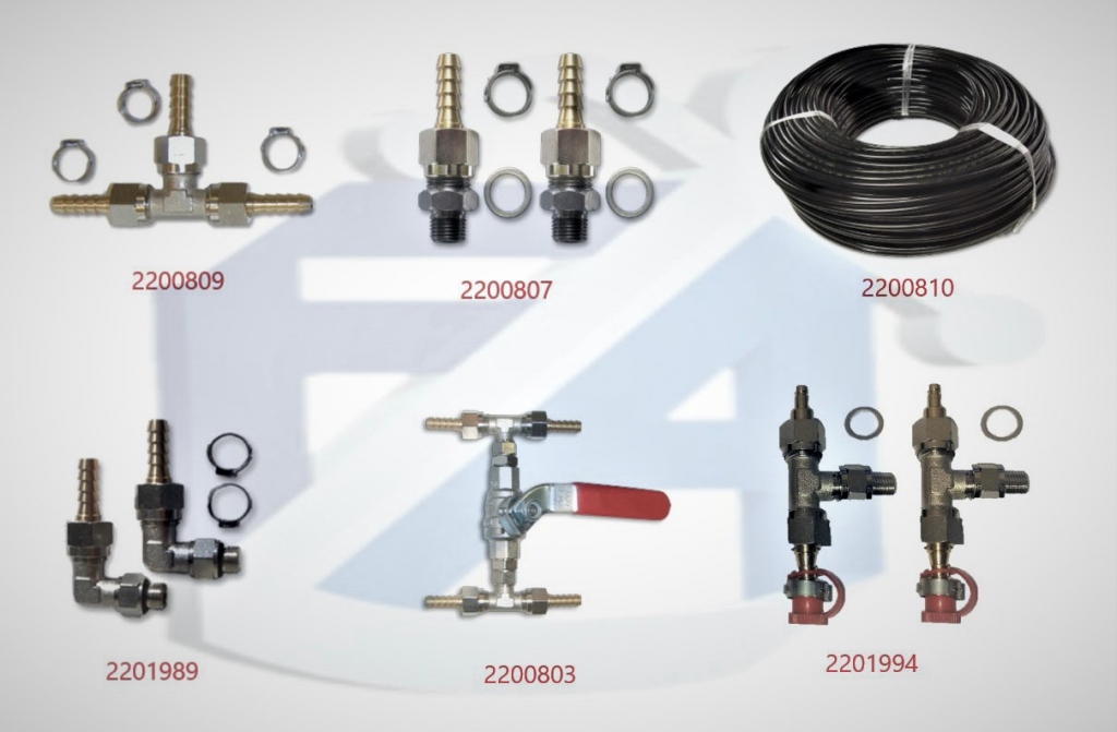 Jonction pompe/v�rin hydraulique D6