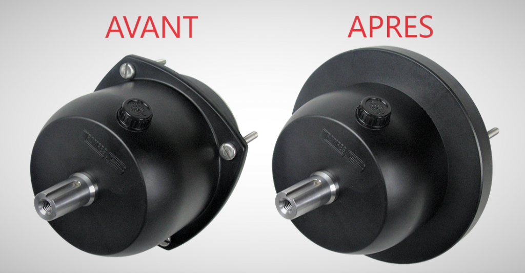 Cache pompe hydraulique plastique