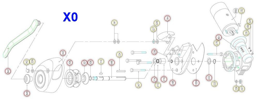 LOFRANS Pi�ces d�tach�es   X0 - X1 - X2 - X3- Project 1000