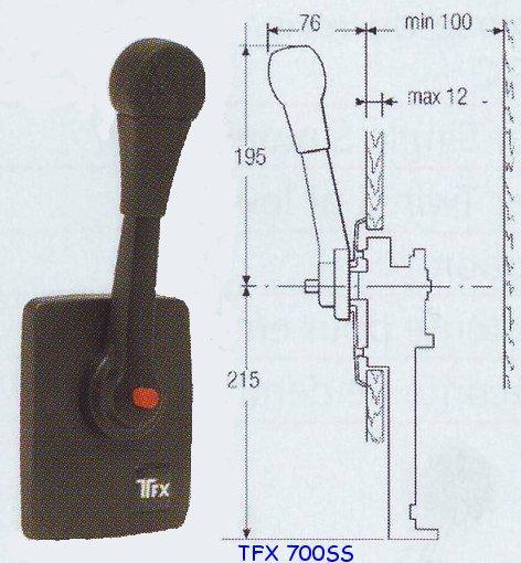 Boitiers commande TFX 700S