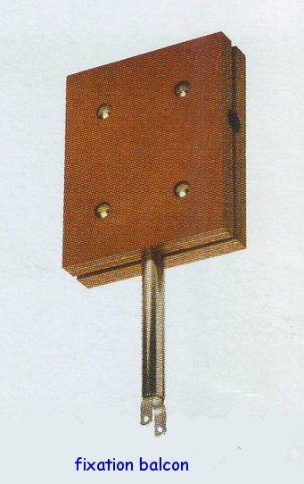 Chaises support moteur annexe