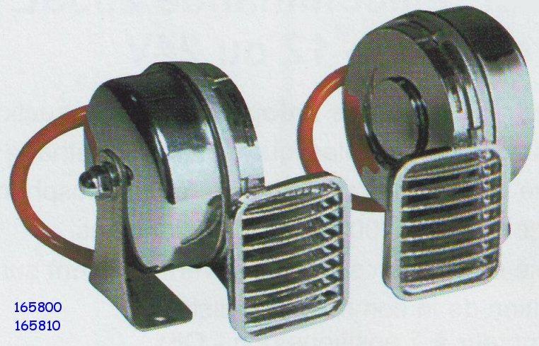 Kit 2 avertisseurs � cornet �lectrique