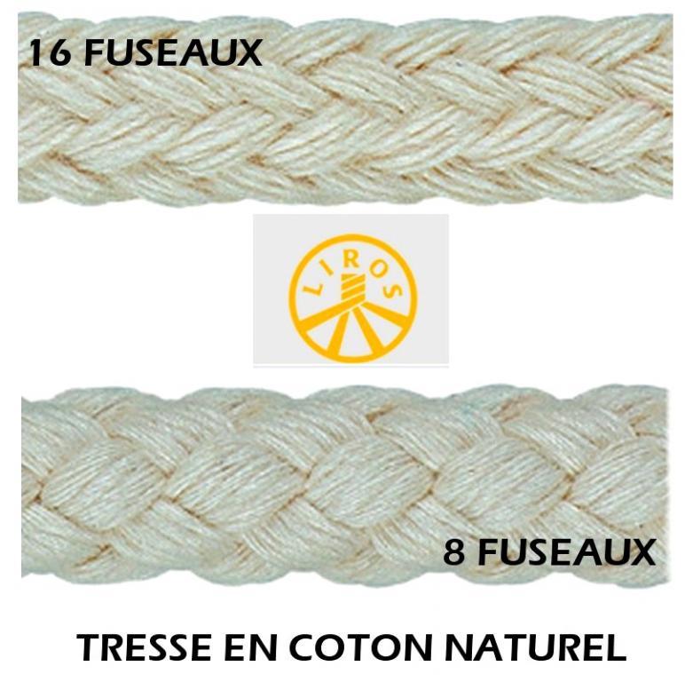 Tresse en coton naturel