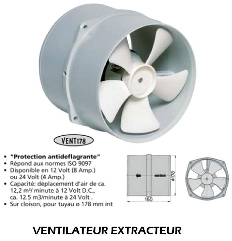 Ventilateur extracteur d'air VENT178