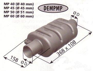 Silencieux MP 40,45,50,60