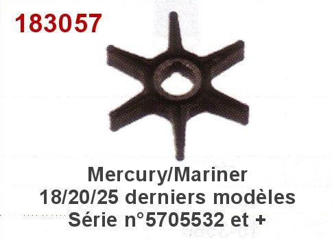 Mercury/Mariner turbine 18 � 25 cv