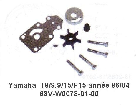 Yamaha kit T8/9.9/15/F15