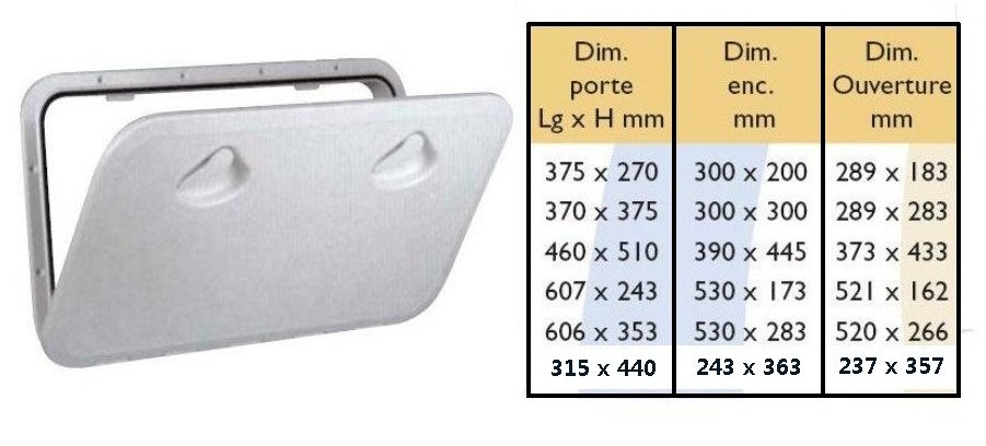 Porte d'�quipet Top Line
