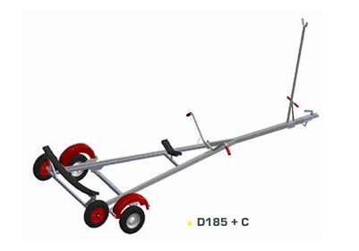 Remorque Dériveur C.U 135 à 210 kg