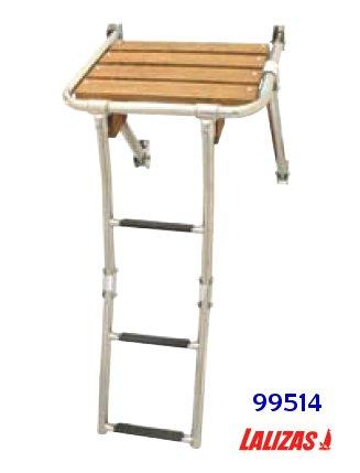 Plateforme et �chelle pliante Lalizas