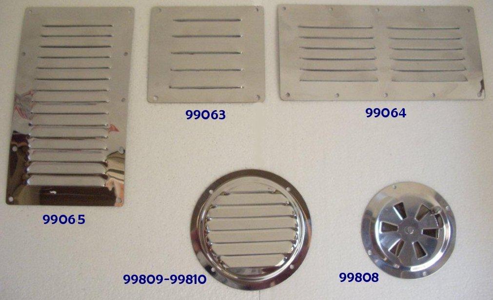 Grilles d'a�ration inox Lalizas