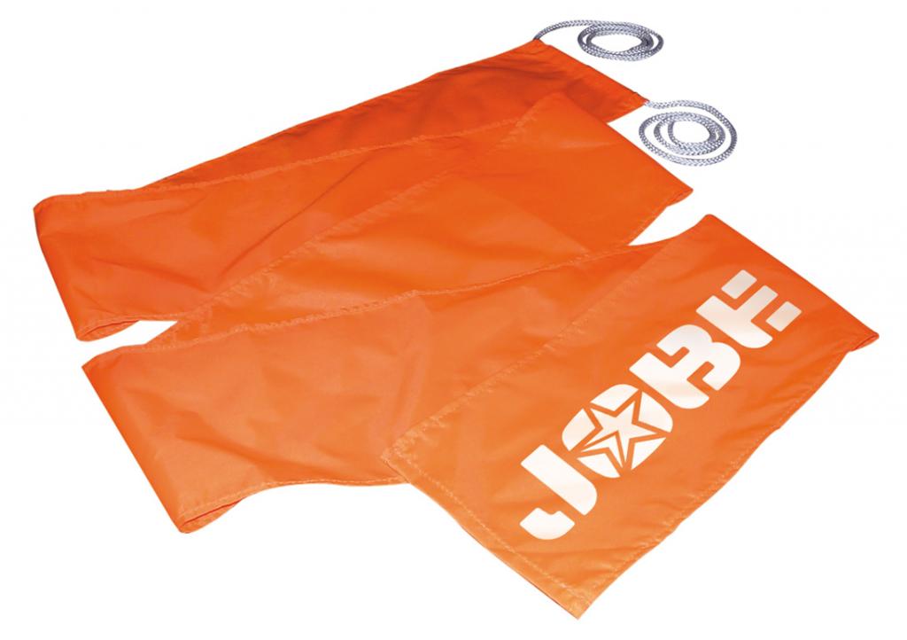 Drapeau Ski Flag Flame Orange