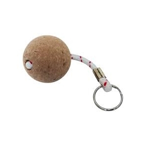 Porte-cl�s flottant en li�ge rond