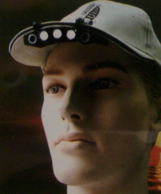 Lampe casquette