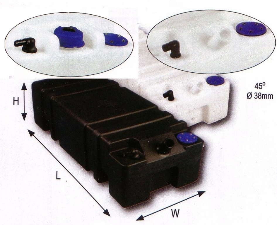 R�servoirs Sogliola eau/carburant