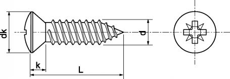 Vis t�les TFB 2.9 � 3.9 mm
