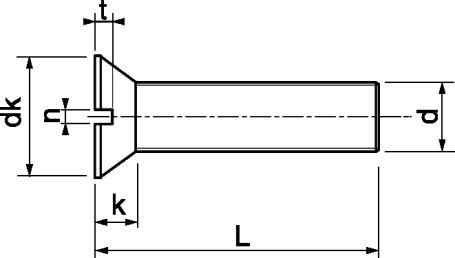 Vis m�taux TF 3 � 5 mm