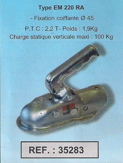 Attache � boule EM 220 RA